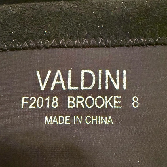 Valdini Brooke boots suede black size 8 - Picture 2 of 7